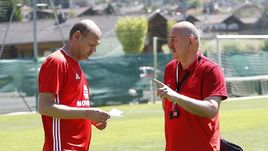 Сегодня. Нойштифт. Мирослав РОМАЩЕНКО и Станислав ЧЕРЧЕСОВ.