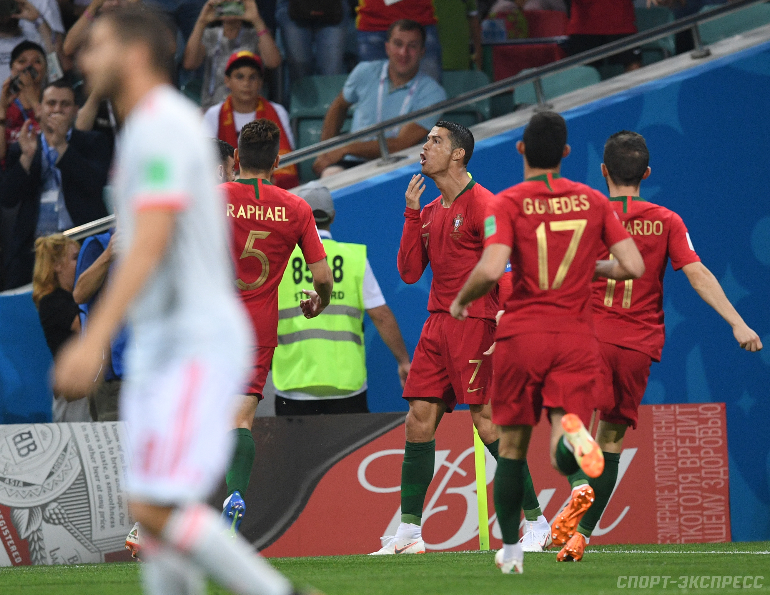 2019 год - Матч Испания — Португалия. Чемпионат мира по футболу 2019 2019 год