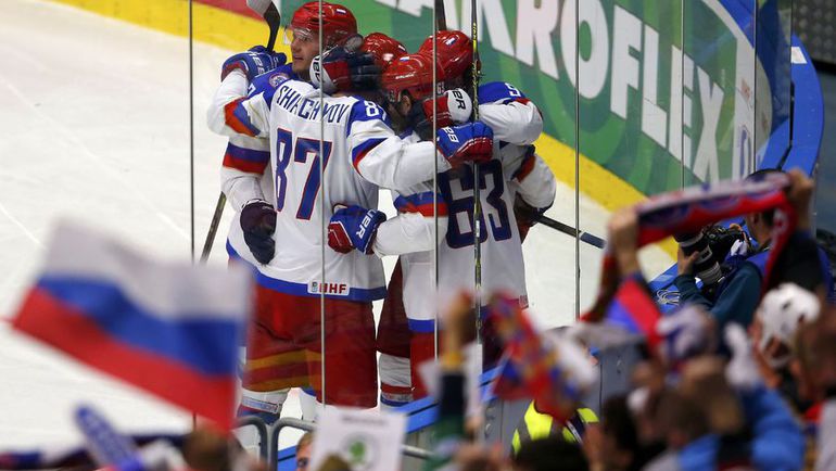 Пятница. Острава. Россия - Норвегия - 6:2. Чемпионы мира начали с места в карьер.
