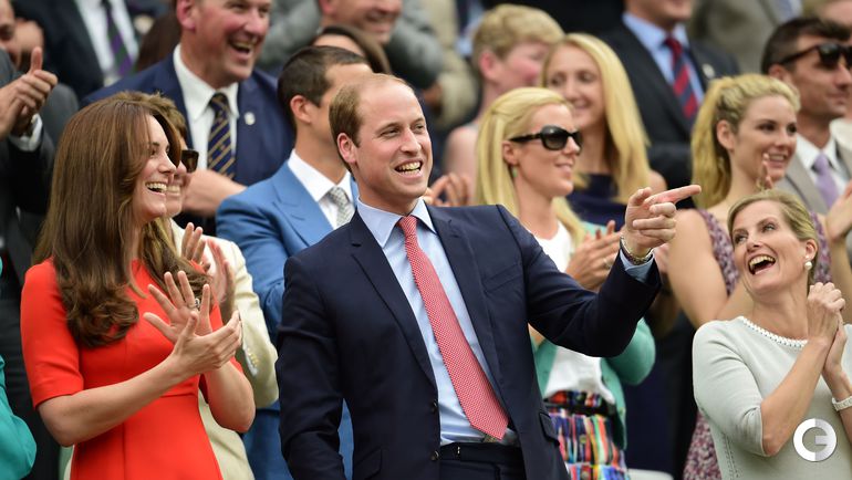 Принц Уильям с женой Кэтрин Элизабет Миддлтон. Фото AFP