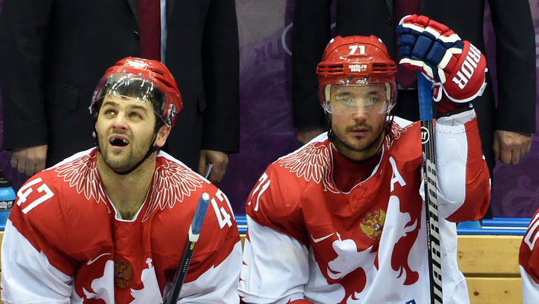 На домашней Олимпиаде в Сочи-2014 две звезды КХЛ Илья КОВАЛЬЧУК и Александр РАДУЛОВ вместе с командой остановились в четвертьфинале.