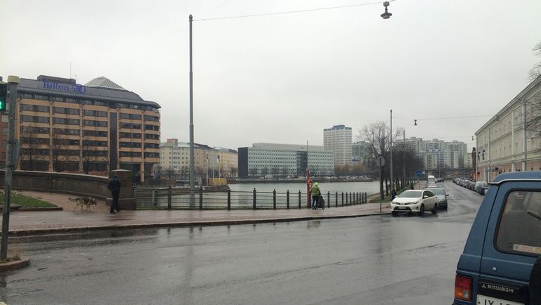 Хельсинки сегодня утром. Тоска... Фото Филипп ПАПЕНКОВ, 