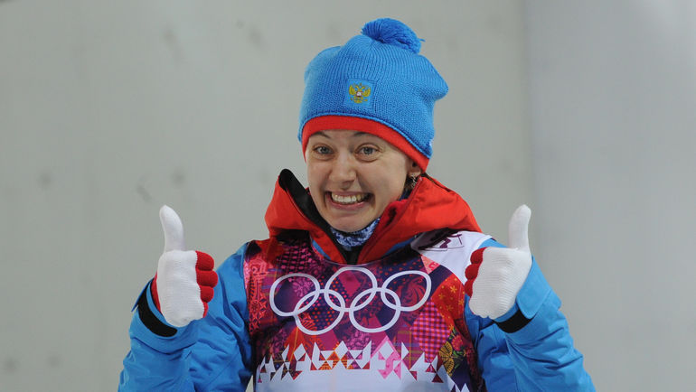 Ольга ВИЛУХИНА в олимпийском Сочи. Фото Федор УСПЕНСКИЙ, 