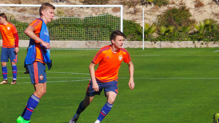 Понтус ВЕРНБЛУМ и Александр ГОЛОВИН. Фото Роман ЛЯХОВЕНКО, ПФК ЦСКА