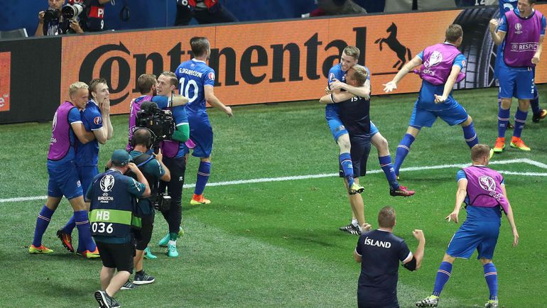Понедельник. Ницца. Англия - Исландия - 1:2. Первые секунды счастья. Фото AFP