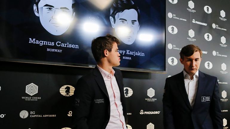 Карякин: Трансляция 6-й партии матча Карлсен