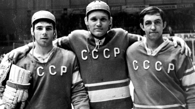 Валерий ХАРЛАМОВ, Владимир ПЕТРОВ и Борис МИХАЙЛОВ. Фото Анатолий БОЧИНИН