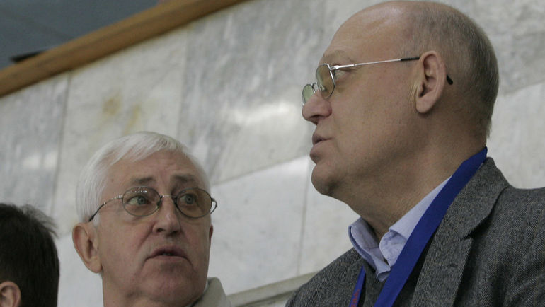 Борис МИХАЙЛОВ (слева) и Владимир ПЕТРОВ. Фото Федор УСПЕНСКИЙ, "СЭ"