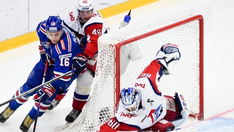 СКА обыграл «Локомотив» в третьем матче серии ½ финала плей-офф КХЛ