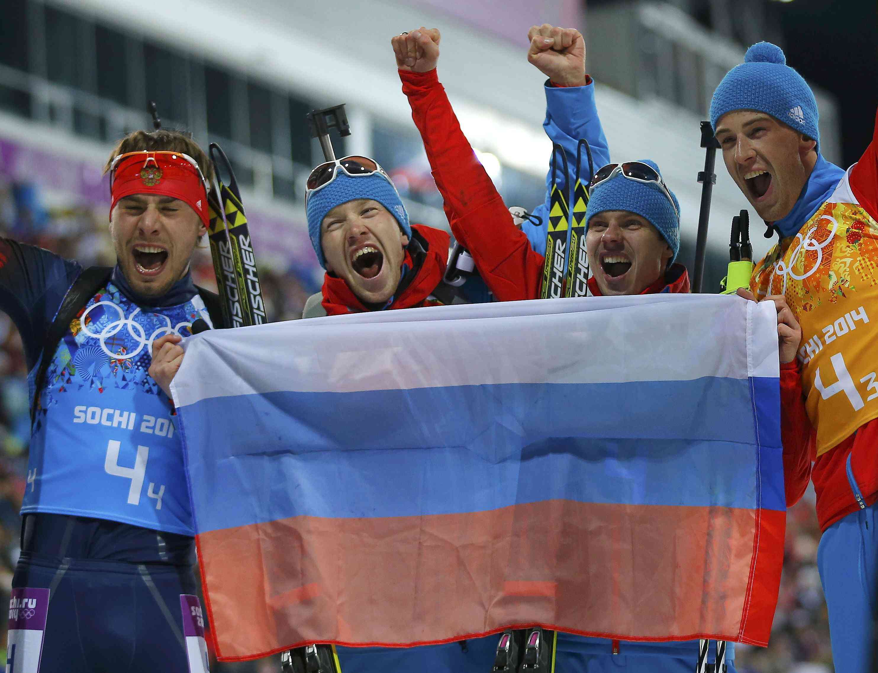 Олимпийские чемпионы Сочи 2014 Россия