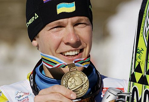 Андрей ДЕРИЗЕМЛЯ. Фото biathlon.com.ua