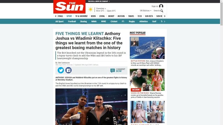 The Sun. The Sun.