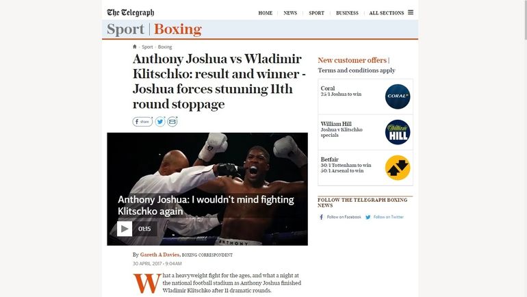 The Telegraph. The Telegraph.