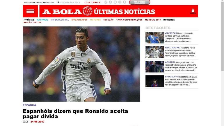 A Bola. A Bola.