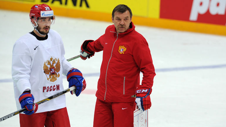 Вячеслав ВОЙНОВ (слева) и Олег ЗНАРОК. Фото Алексей ИВАНОВ