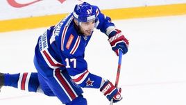 Понедельник. Санкт-Петербург. СКА - ЦСКА - 4:2. Бросок Ильи КОВАЛЬЧУКА.