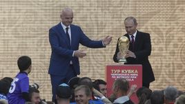 Владимир Путин дал старт туру Кубка мира