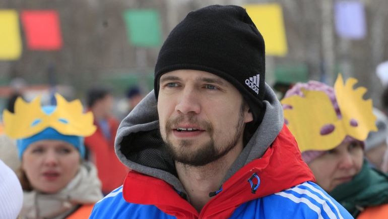 Российский скелетонист Александр ТРЕТЬЯКОВ.