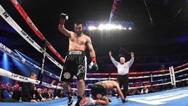Артур БЕТЕРБИЕВ завоевал вакантный титул чемпиона мира по версии IBF в полутяжелом весе.
