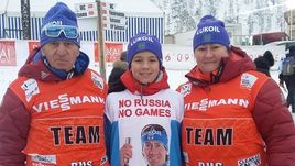 Роман СТАРКОВ с Еленой ВЯЛЬБЕ и Юрием ЧАРКОВСКИМ.