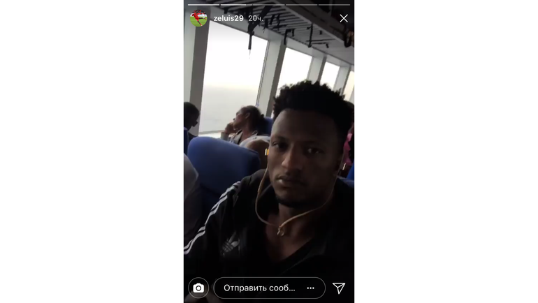 Зе ЛУИШ летит по маршруту Кабо-Верде - Лиссабон. Фото instagram.com/ Зе ЛУИШ летит по маршруту Кабо-Верде - Лиссабон. Фото instagram.com/
