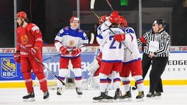 Пятница. Баффало. Белоруссия - Россия - 2:5. Россияне одержали вторую победу на МЧМ и вышли в плей-офф.