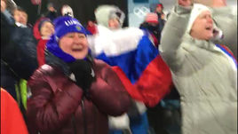 Невероятные эмоции Вяльбе после бронзы Белоруковой. Видео 