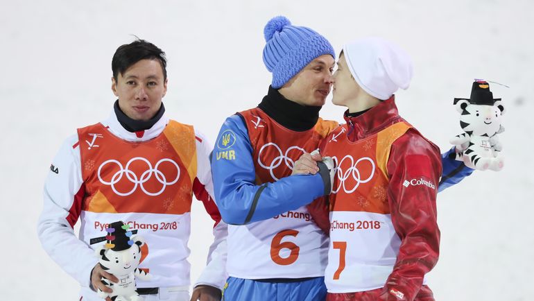 Китаец Цзя Цзунян, украинец Александр АБРАМЕНКО и россиянин Илья БУРОВ (слева направо). Фото REUTERS