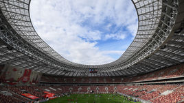 Стадион &quot;Лужники&quot;, где пройдет стартовый матч чемпионата мира 2018 года.