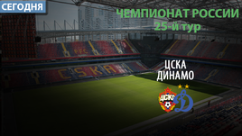 ЦСКА - "Динамо": сегодня.