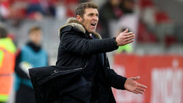 Среда. Москва. "Спартак" - "Тосно" - 1:1, пенальти - 4:5. Массимо КАРРЕРА.