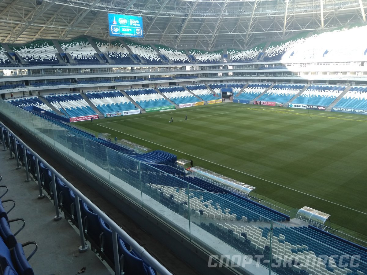 2019 год - Стадион в Самаре к ЧМ 2019 года 2019 год