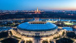 Главная арена ЧМ-2018 - стадион "Лужники" в Москве.