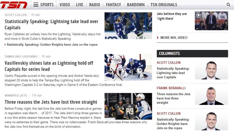 TSN. TSN.