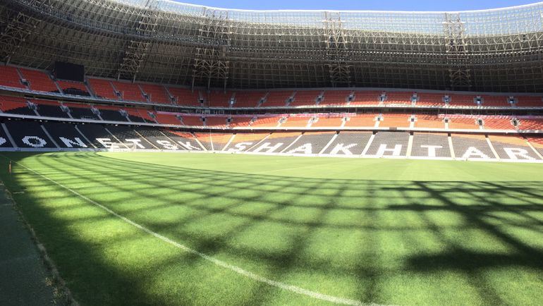 Стадион "Донбасс Арена": поле. Фото Дмитрий ЗЕЛЕНОВ, "СЭ"