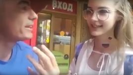 Кадр из видео аргентинского болельщика.