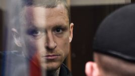 11 октября. Москва. Павел Мамаев во время заседания суда по своему делу.