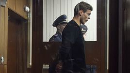 11 октября. Москва. Александр Кокорин на слушании своего дела в Тверском суде.
