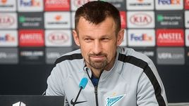 Главный тренер "Зенита" Сергей Семак.