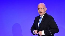 Президент ФИФА Джанни Инфантино.