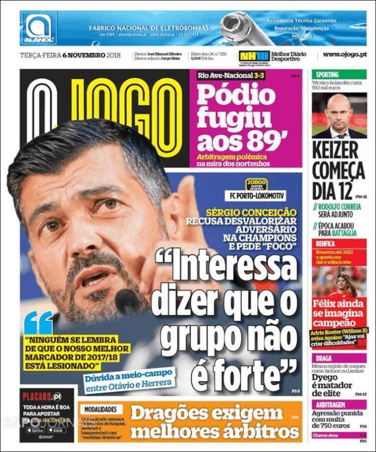 O Jogo. O Jogo.