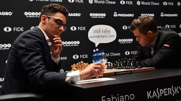 Матч за звание чемпиона мира по шахматам, Магнус Карлсен – Фабиано Каруана, какой счет