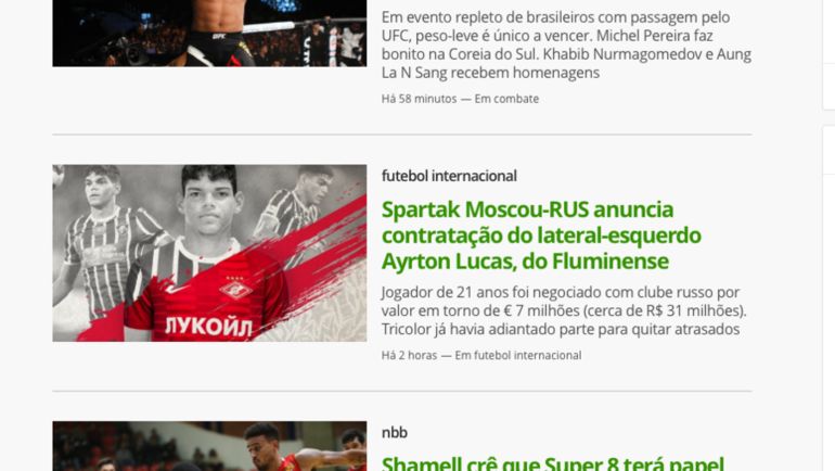 Globo. Globo.