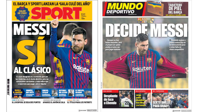"Барселона" без Месси, "Реал" – с надеждой. Что нужно знать о предстоящем класико