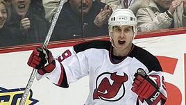 2001 год. Александр Могильный в составе "Нью-Джерси".