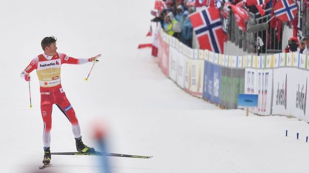 Чемпионат мира-2019 по лыжным гонкам, Россия проиграла Норвегии эстафету