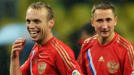 2012 год. Денис Глушаков и Владимир Быстров.
