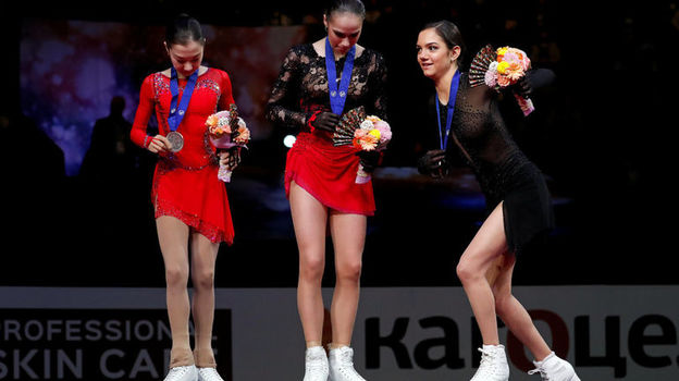 Чемпионат мира по фигурному катанию-2019, женщины, Алина Загитова выиграла, Евгения Медведева заняла третье место, как это было