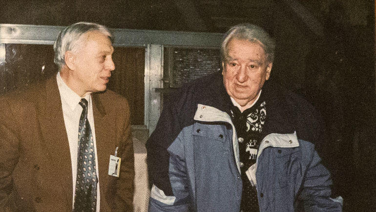 Владимир Перетурин и Анатолий Тарасов. Фото из архива Владимира Перетурина Владимир Перетурин и Анатолий Тарасов. Фото из архива Владимира Перетурина