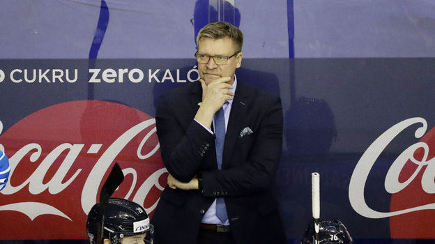 Интервью главного тренера сборной Финляндии Юкки Ялонена о победе над Россией в полуфинале чемпионате мира